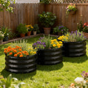 Metal Raised Garden Bed with Gloves Tools OT-GD02