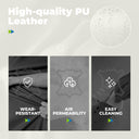 COMHOMA Big and Tall Office Chair with Lumbar Support & Adjustable Footrest GT205