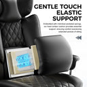 COMHOMA Upgraded Big and Tall Office Chair 400LBS with Pillow & Adjustable Armrest CH510/CH511