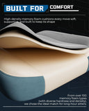 GTPLAYER Big and Tall Gaming Chair 350lbs with Footrest LR408