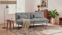 COMHOMA 72“ Convertible Futon Sofa Bed with Adjustable Backrest B001