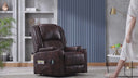 COMHOMA PU Power Lift Recliner with Massage & Heat H7135