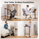 COMHOMA Small Adjustable Standing Desk & Tiltable Tabletop DH005