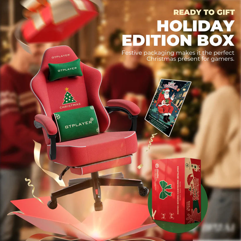 GTPLAYER Christmas Edition Office Gaming Chair ACE-PRO-RD