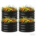 Metal Raised Garden Bed with Gloves Tools OT-GD02