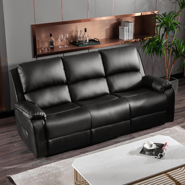 ComHoma Modern Reclining Loveseat H7136