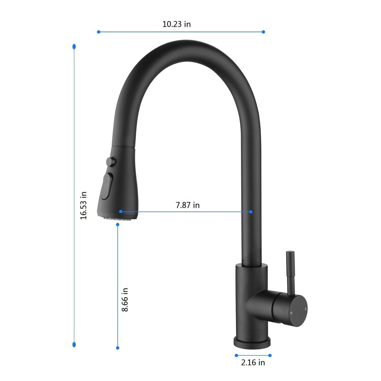 Kitchen Faucet with Pull Out Spraye