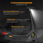 Mankeel MK090 Black 25KM/H App Controlled 350W 8.5Inch 40KM Off Road Scooter With Front and Rear Lights