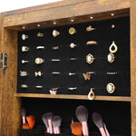 Fashion Jewelry Storage Mirror Cabinet