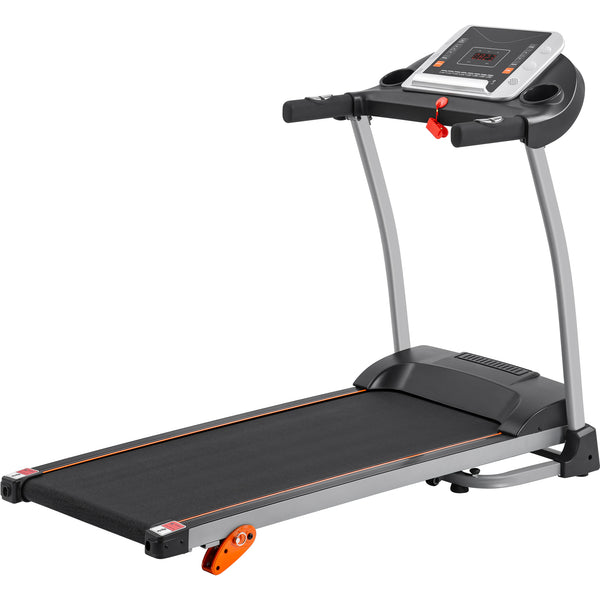 Electric Folding Treadmill with Wheels// Black