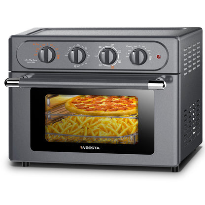 Air Fryer Toaster Oven Combo, Gray