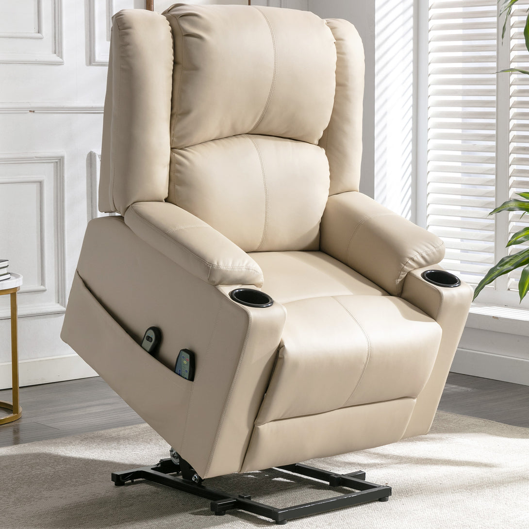 ComHoma Power Lift Massage Recliner Chair WMT H7135