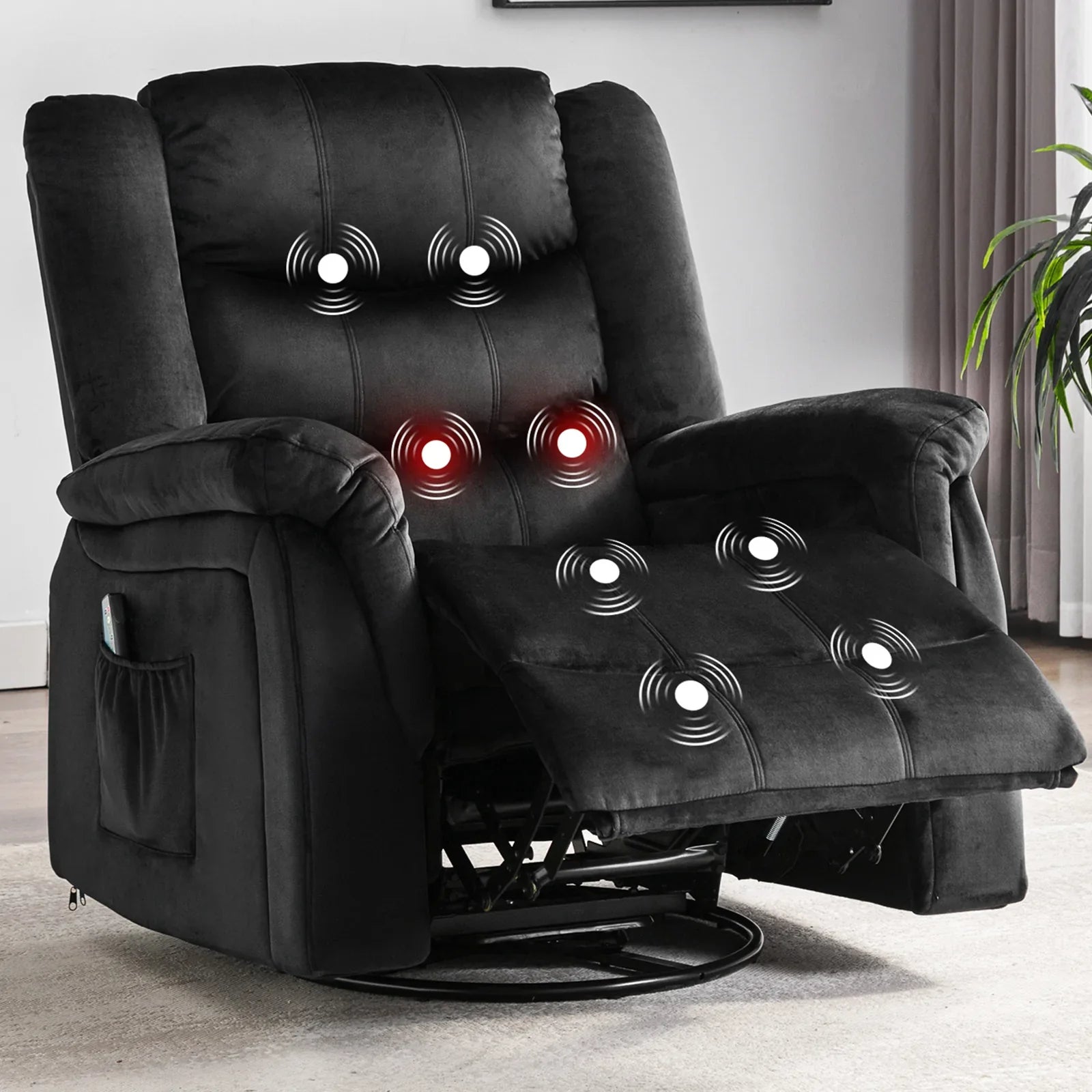 360 Swivel Rocking Recliner WMT GT1149 Comhoma