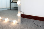 Full Length Mirror with LED Bulbs