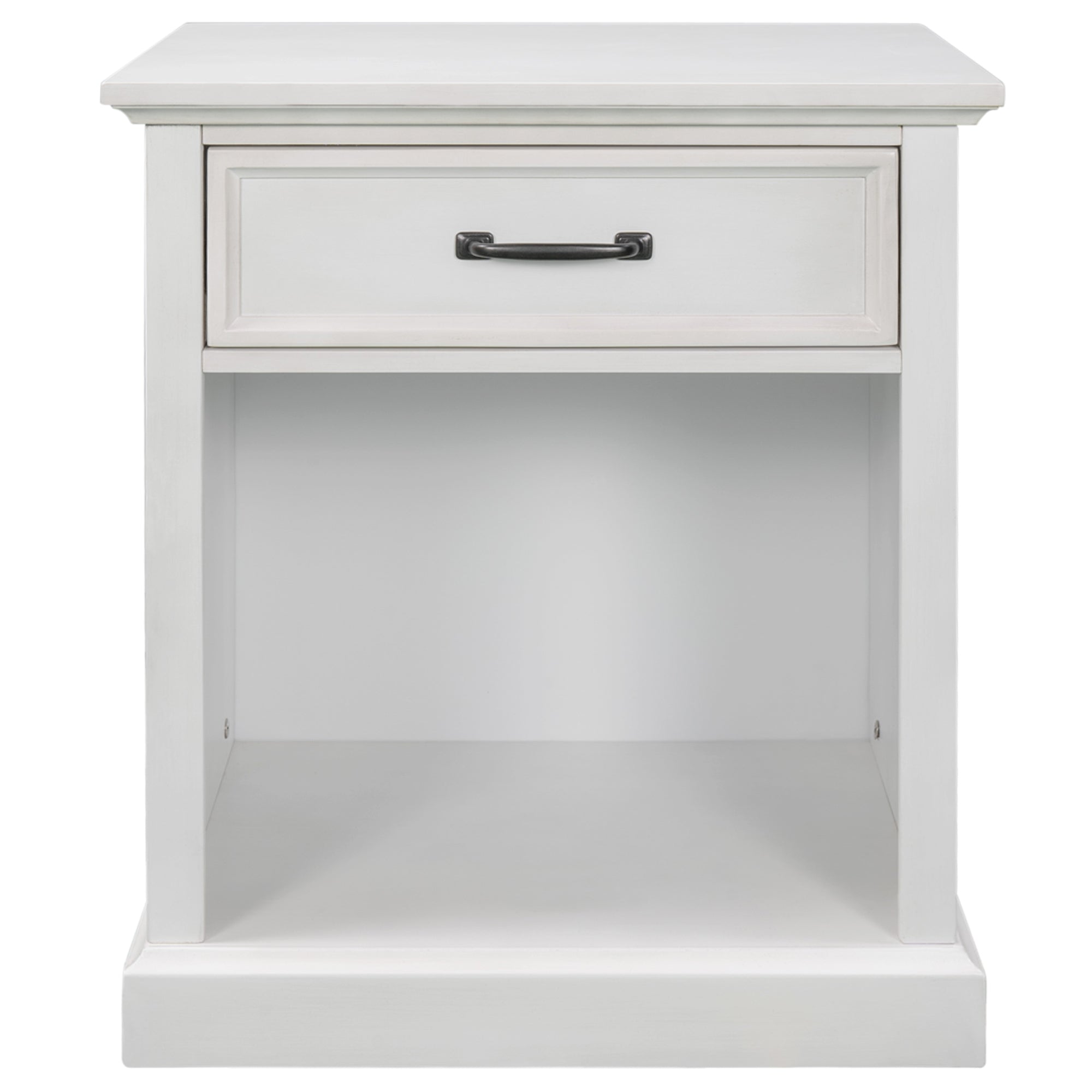 Modern Wooden Nightstand White