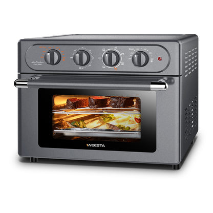 Air Fryer Toaster Oven Combo, Gray