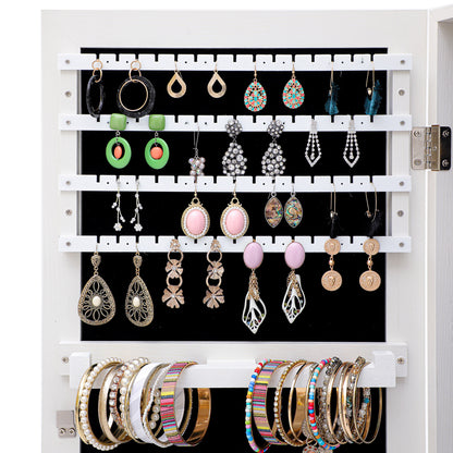 Fashion Simple Jewelry Storage Mirror Cabinet