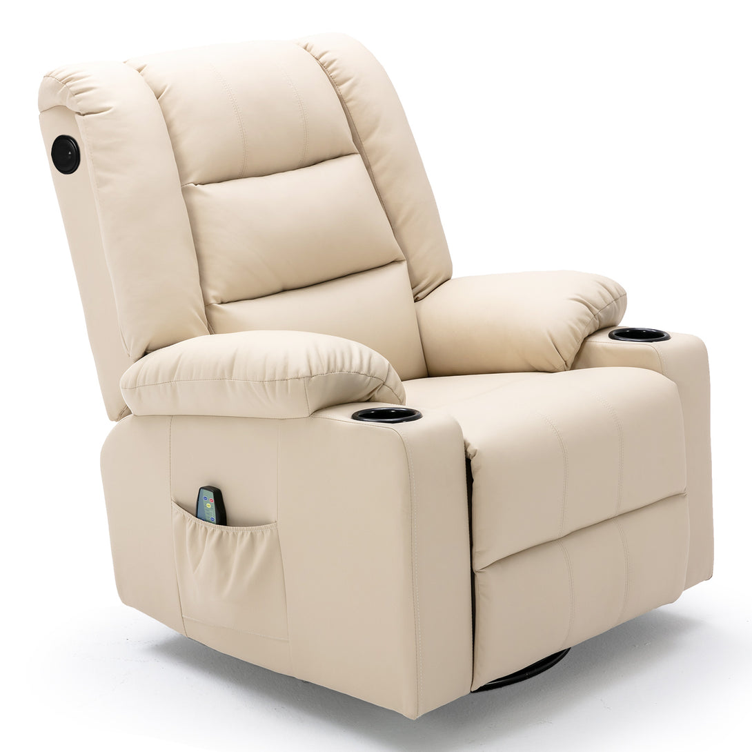 ComHoma Massage Recliner Chair with Speaker WMT