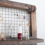 Wall Mounted Wooden Holder Jewelry Organizer