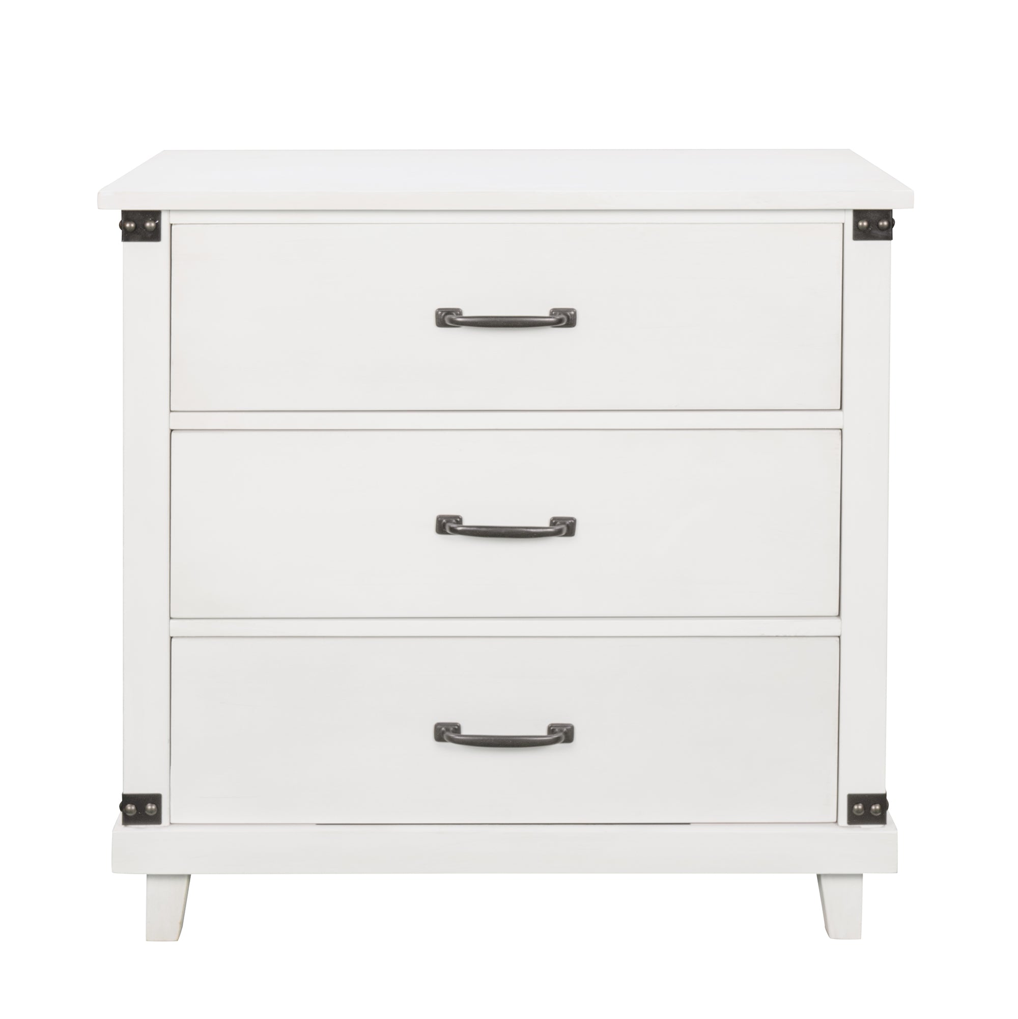 Modern Bedroom Nightstand White