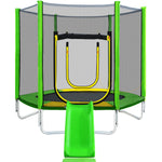 Mini Outdoor Trampoline  7FT // Green