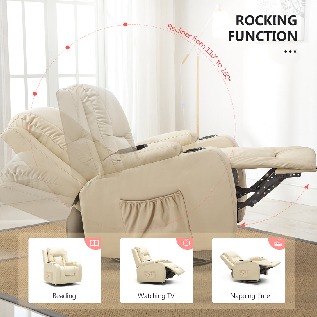 Comhoma Modern Massage Recliner Chair WMT H7134