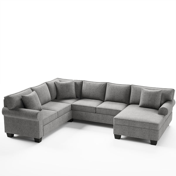  Classic Chesterfield Sectional Sofa