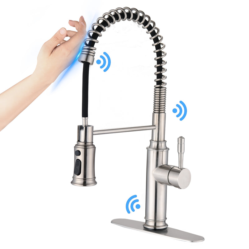 Touch Kitchen Faucet with Pull Down Sprayer