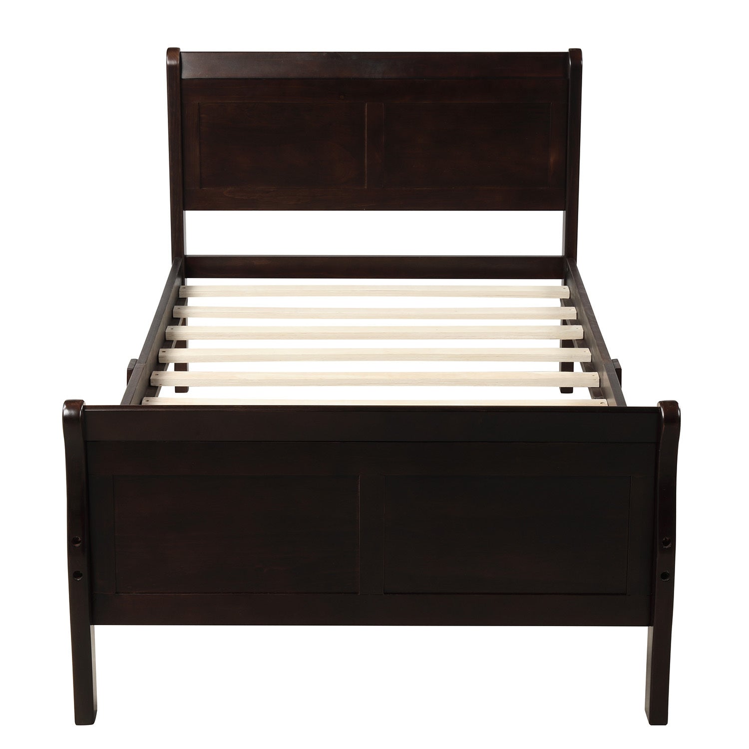 Wood Platform Twin Bed Frame