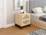 2 Drawers Nightstand