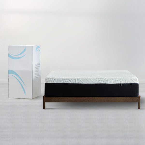 Gel Memory Foam Mattress（Queen)  -Medium Plush 12"