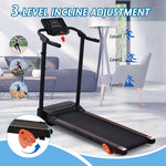Electric Folding Treadmill with 12 Programs // Black
