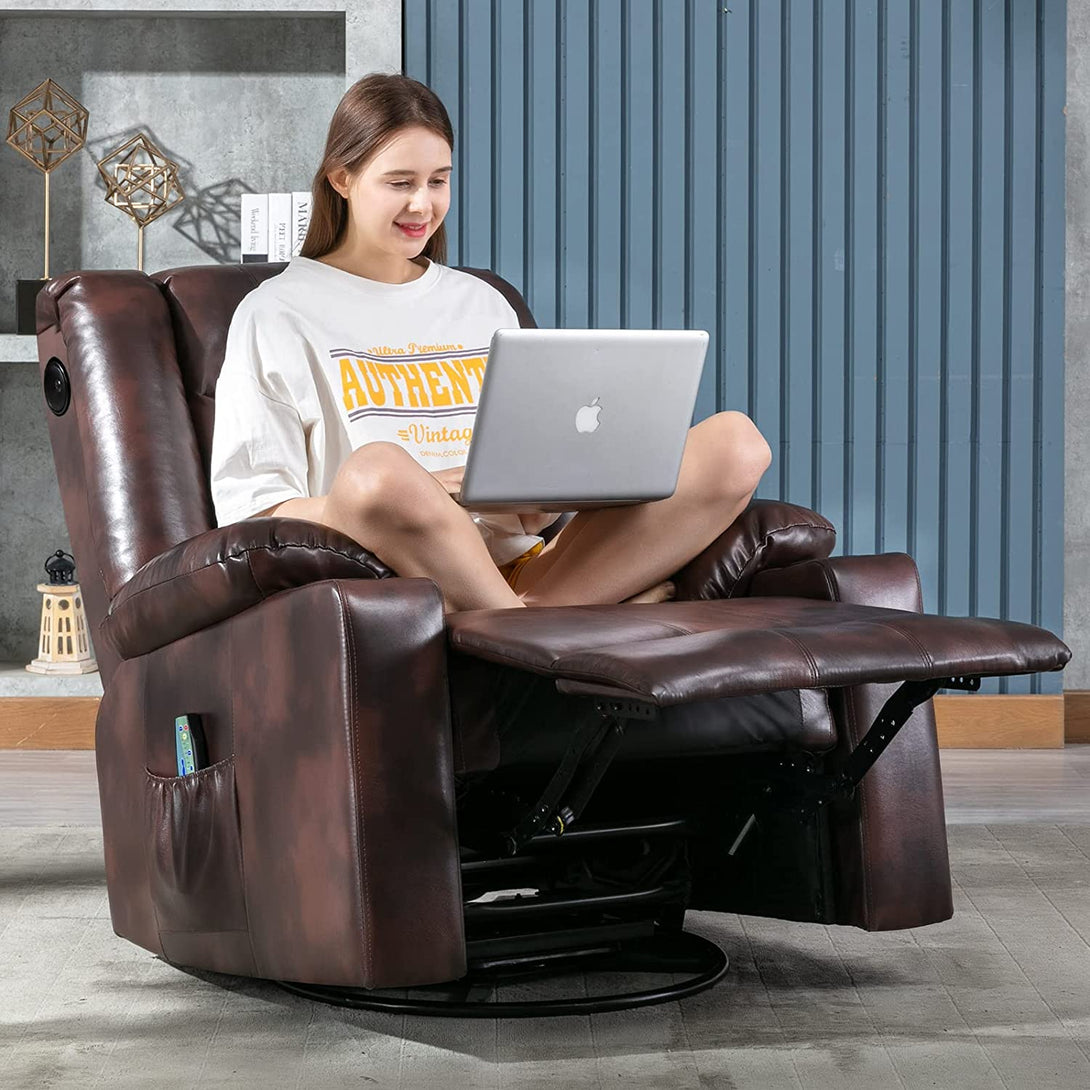 ComHoma Massage Recliner Chair with Speaker WMT