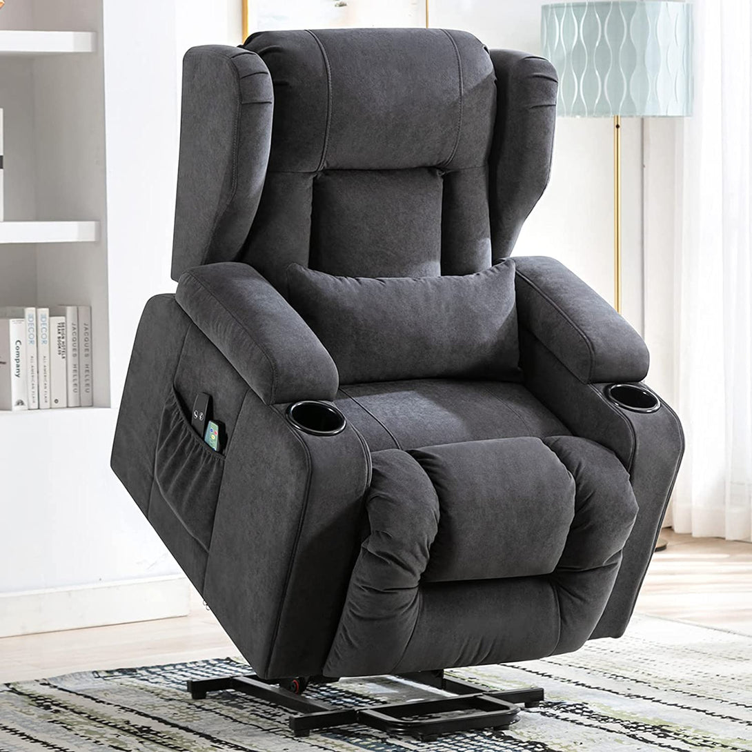 Comhoma Power Lift Recliner Sofa with Heated Massage WMT H1150