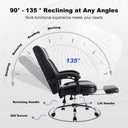 COMHOMA Office Chair with Footrest CH8252
