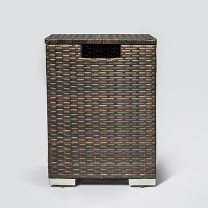 Rattan Propane Tank Cover