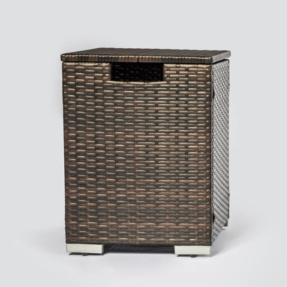 Rattan Propane Tank Cover