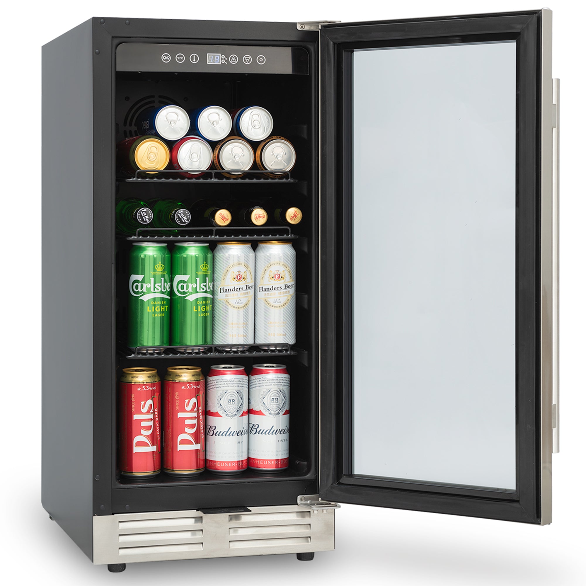 Built-in and Freestanding 15" Mini Beverage Refrigerator
