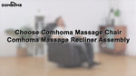 Comhoma Modern Massage Recliner Chair WMT H7134