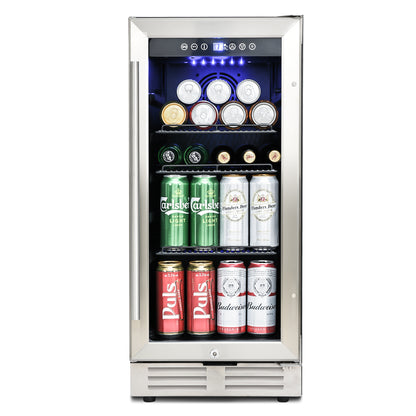 Built-in and Freestanding 15" Mini Beverage Refrigerator