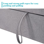 Reversible Pull out Sleeper L-Shaped Sectional Storage Sofa Bed