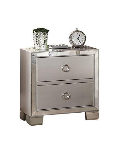 Nightstand in Platinum