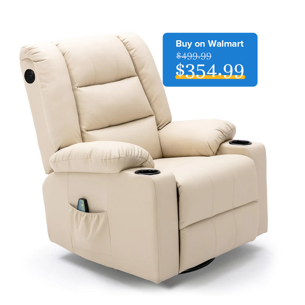 ComHoma Massage Recliner Chair with Speaker WMT