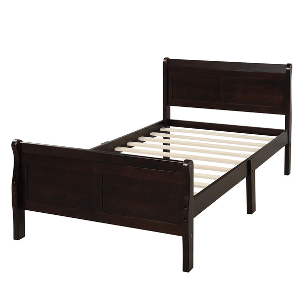 Wood Platform Twin Bed Frame