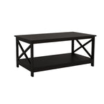 Coffee Table Oxford End Table-Black Color