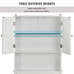Adjustable Shelf Collect Cabinet White