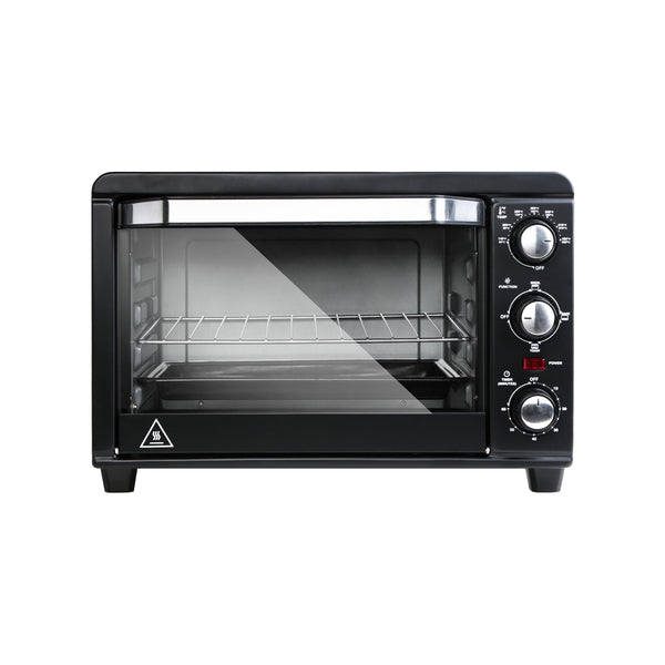 Simple Deluxe Toaster Oven with 20Litres Capacity, Black