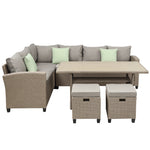 U-STYLE Patio Furniture Set (5Pcs)