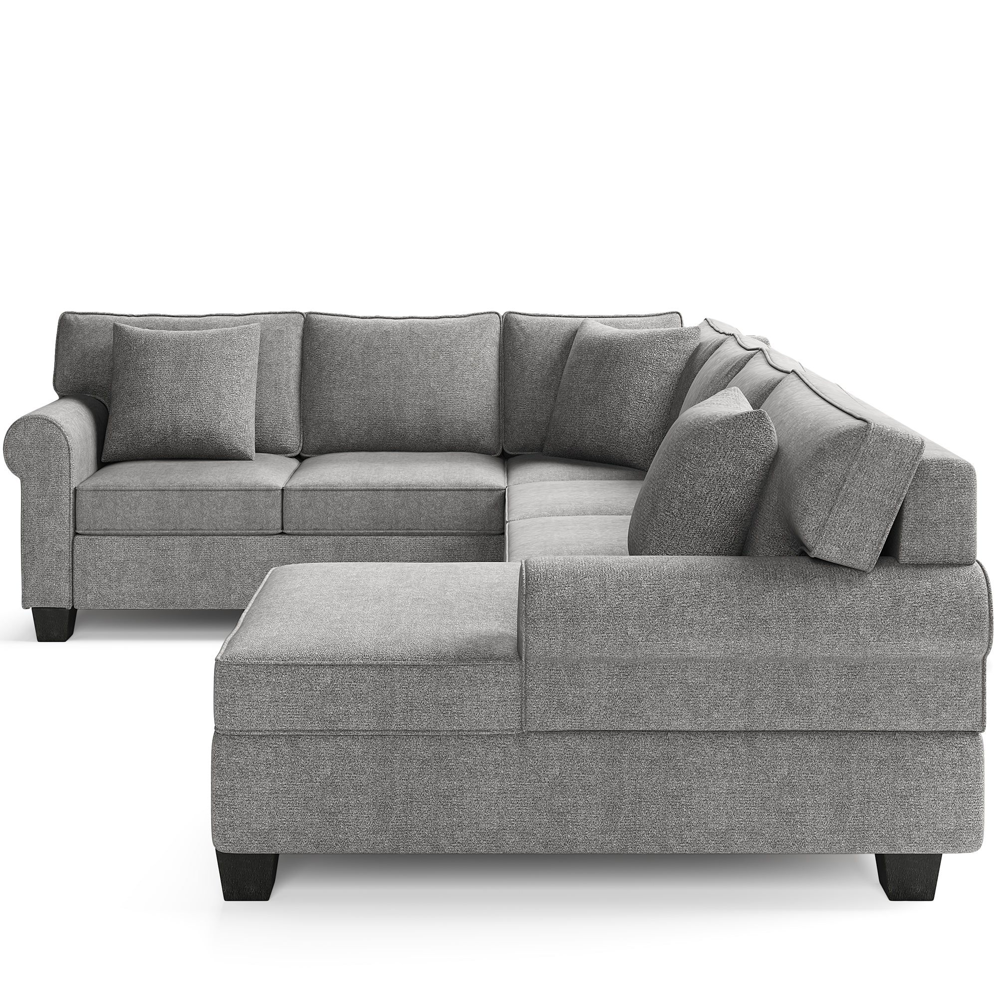  Classic Chesterfield Sectional Sofa