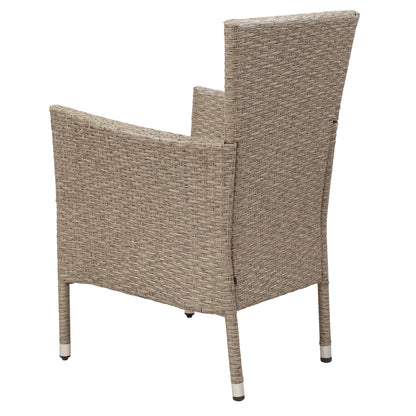 U-STYLE Outdoor Wicker Dining Set (7 Pcs)